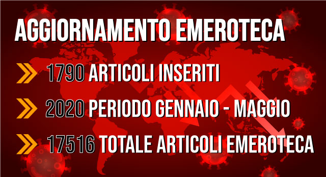 Aggiornamento sezione Emeroteca del sito.