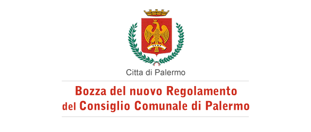 Bozza del nuovo Regolamento del Consiglio Comunale di Palermo